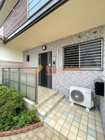 久留米市北野町高良の賃貸マンションの庭|お庭でゆったりと過ごせます