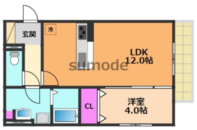 【間取り】 | ヴァンクレール古曽部