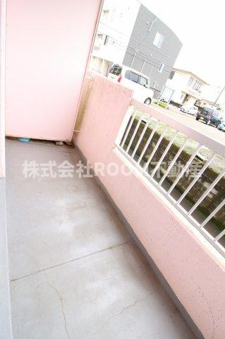 第6年見マンションのバルコニー