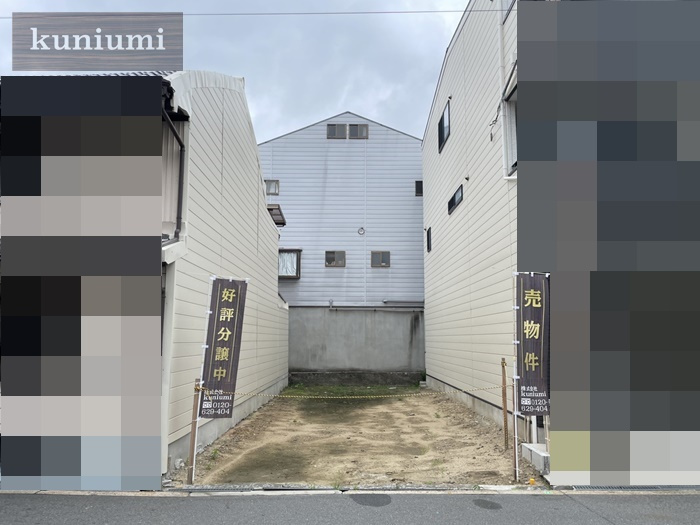 大阪市城東区鴫野西1丁目の前面道路含む現地写真|現地