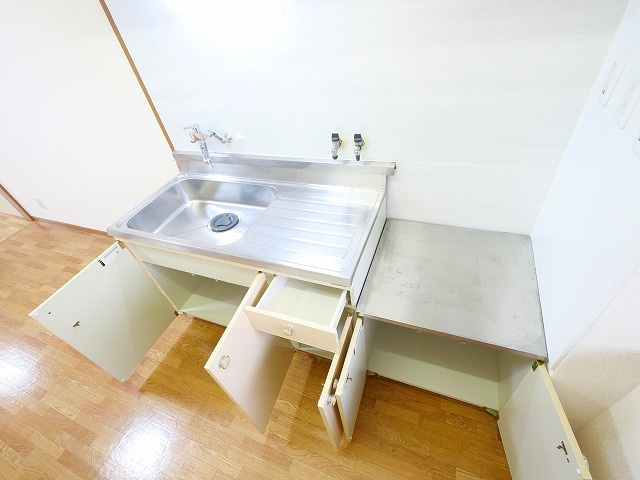 吉田マンションのキッチン|キッチンでお料理をお楽しみください