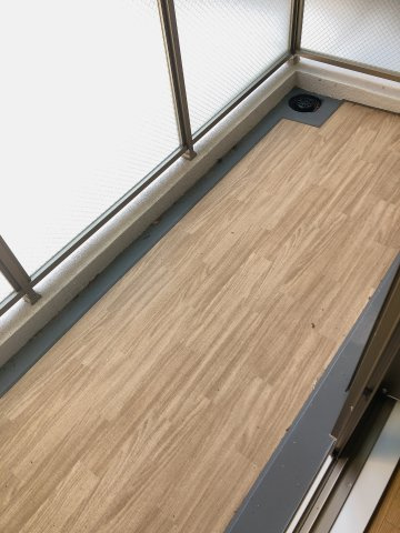 グッドスリー高田のバルコニー