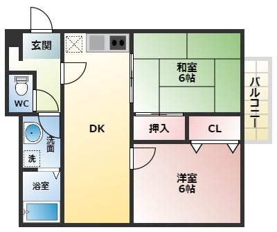 【間取り】 | メゾン立部