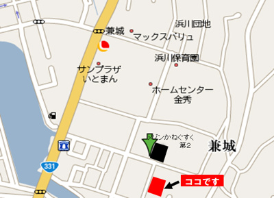 【地図】 | メゾンかねぐすく第4