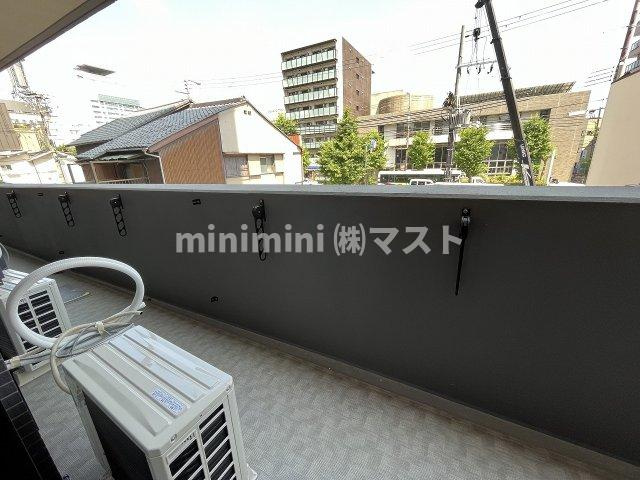 レジュールアッシュアーバンイールのバルコニー