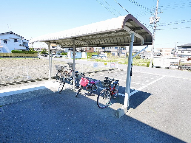 サンヴィレッジのその他共用部分|自転車置き場