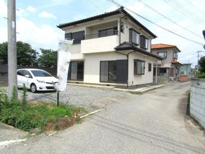 【前面道路含む現地写真】 | 再生住宅　南アルプス市上高砂 | 前面道路含む現地写真です