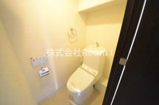 【トイレ】 | エステムコート谷町四丁目 | 清潔感のあるトイレです