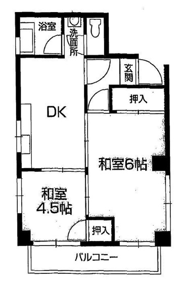 【間取り】 | メイゾン・ド・中広