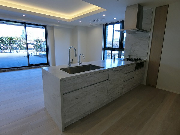 港区三田２丁目の賃貸マンションのその他|キッチン