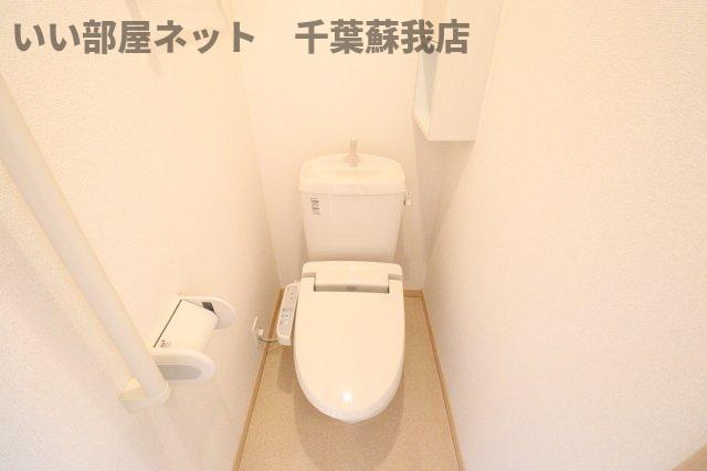 サン・フィオーレ　Ａのトイレ|落ち着いたトイレです