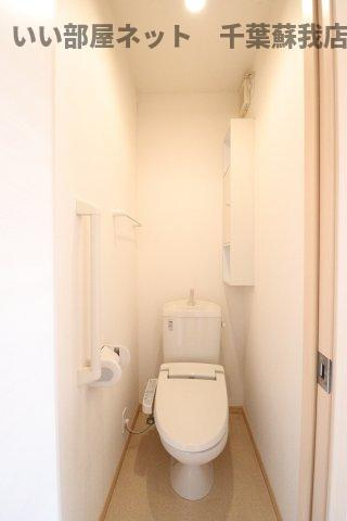 サン・フィオーレ　Ａのトイレ|落ち着いたトイレです
