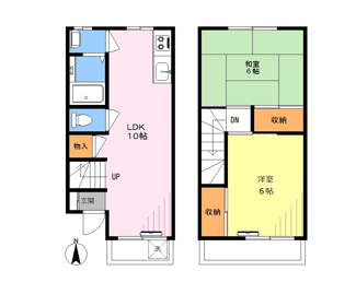 【間取り】 | サンハイツ双葉