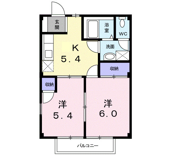 【間取り】 | ベルクノアB
