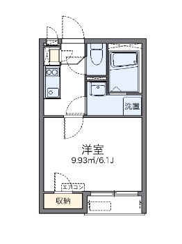 ジョイアゼリアⅡの間取り