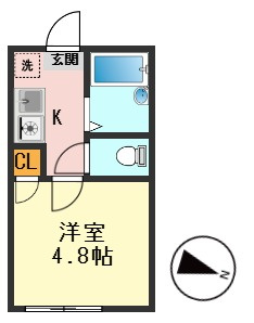 ノーザンロード小岩の間取り