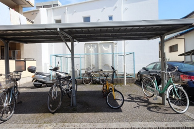 【その他共用部分】 | アンビション旭A棟 | 駐輪場