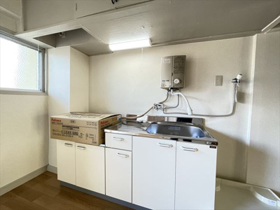 【キッチン】 | 山本北コーポラス1号 | お料理しやすいキッチンです