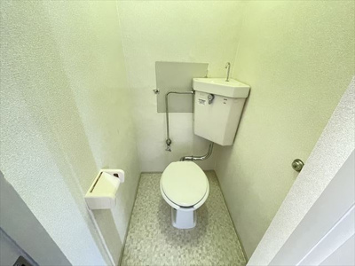 【トイレ】 | 山本北コーポラス1号 | 落ち着いた色調のトイレです