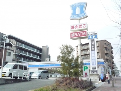 【外観パース】 | サンヒルズ上山手 | 近隣コンビニ