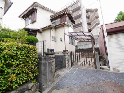 【外観】 | 垂水区名谷町字横尾貸家 | 駐車スペース2台可（車種制限あり）