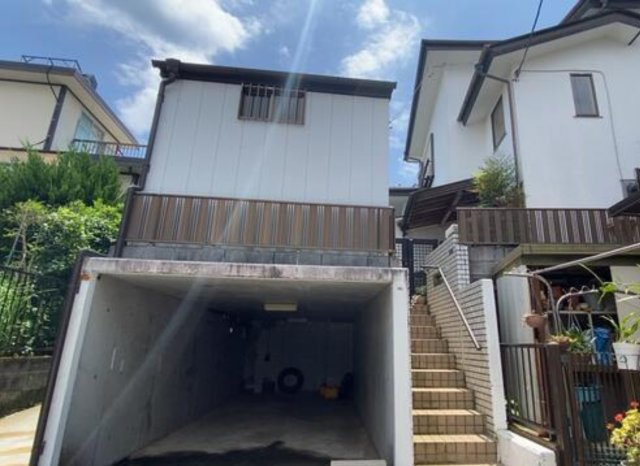 【駐車場】 | □■秦野市千村1丁目 中古戸建■□ | 地下車庫は高さ175cm×横270cm