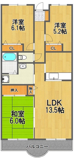 【間取り】