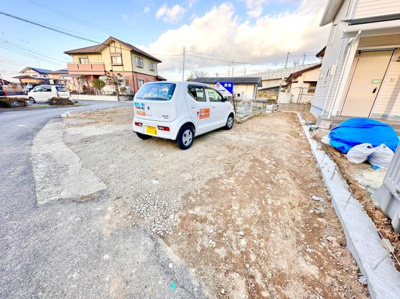 【前面道路含む現地写真】 | 【沖田町】売地　車両基地駅まで歩いて9分 | 閑静な場所で過ごしやすいかと思います～。