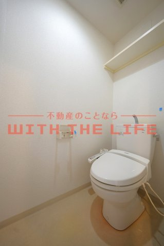 セントラーザ上津【キャッシュバック対象物件】のトイレ|トイレもきれいです