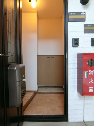 ツインタウンKの玄関