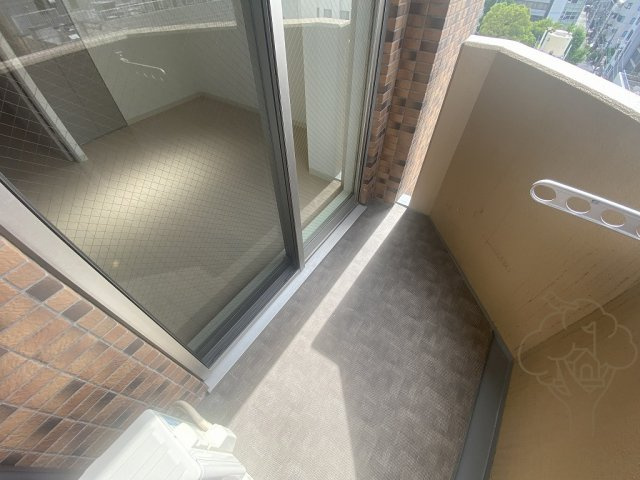 スワンズシティ南森町のバルコニー