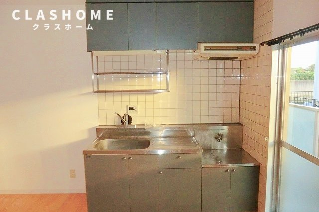 グリーンハイツ一ッ木東のキッチン|同物件の別部屋になります。