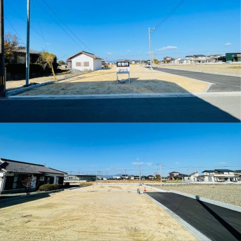 三潴町壱町原3区画分譲地の外観