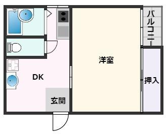 【間取り】 | ドルフ山手町