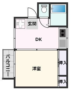 【間取り】 | ドルフ山手町