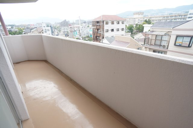 ソレイユ山本のバルコニー