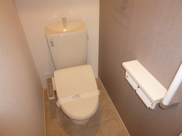 ボヌールＡのトイレ|温水洗浄便座