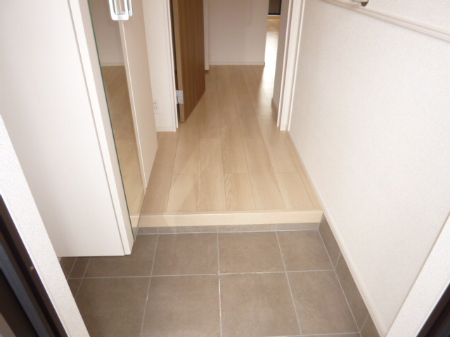 ボヌールＡの玄関