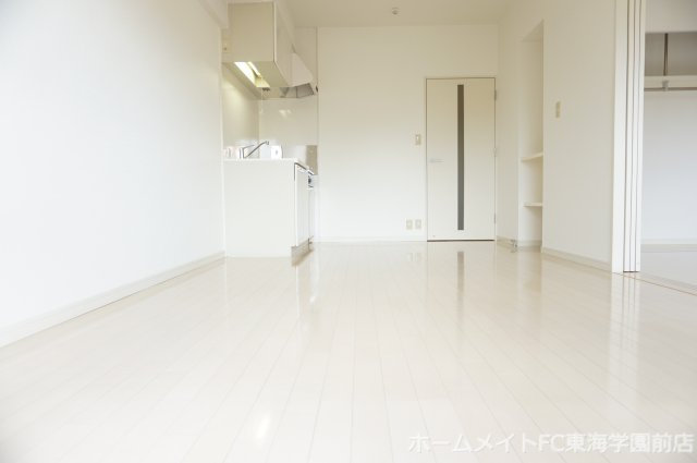 熊本市中央区新屋敷１丁目の賃貸マンションの居間・リビング
