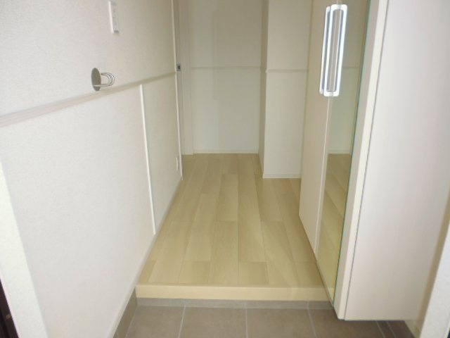 ボヌールＢの玄関