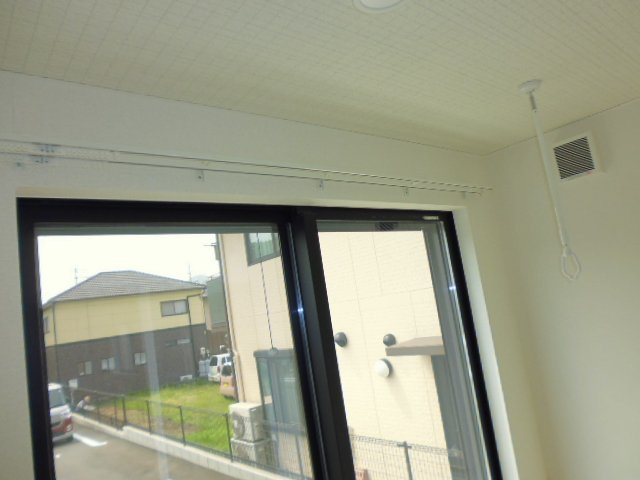 ボヌールＢの設備|室内物干し