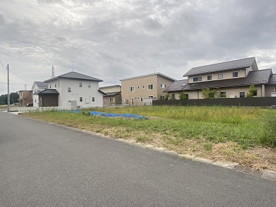 錦町区画整理地　分譲地の外観