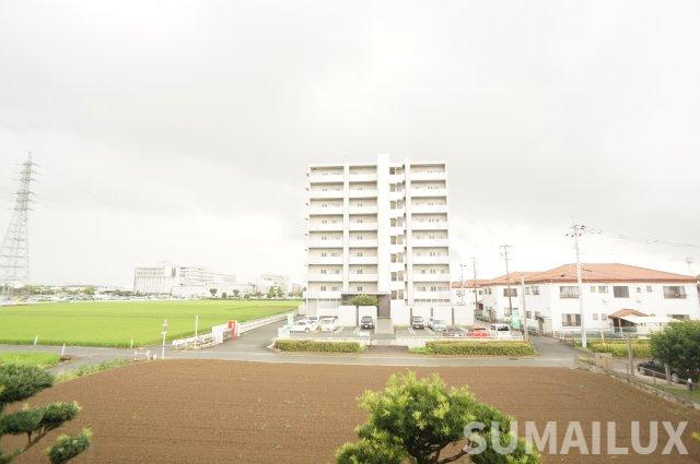 熊本市南区近見４丁目の賃貸マンションの展望
