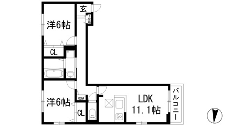 【間取り】