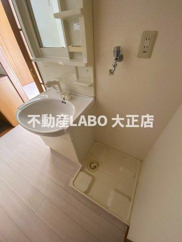 メゾンリビエールの洗面所