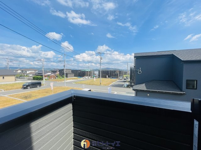 八女市吉田の新築建売住宅10号棟の展望