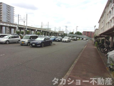【駐車場】 | 検見川ハイツ1号棟