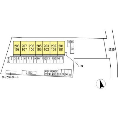 【区画図】 | アテリア参番館