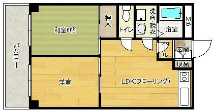【間取り】 | ルミエール福島