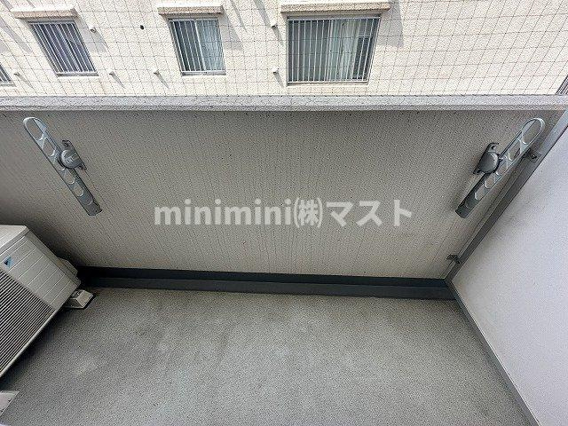 南堀江プライマリーワンのバルコニー